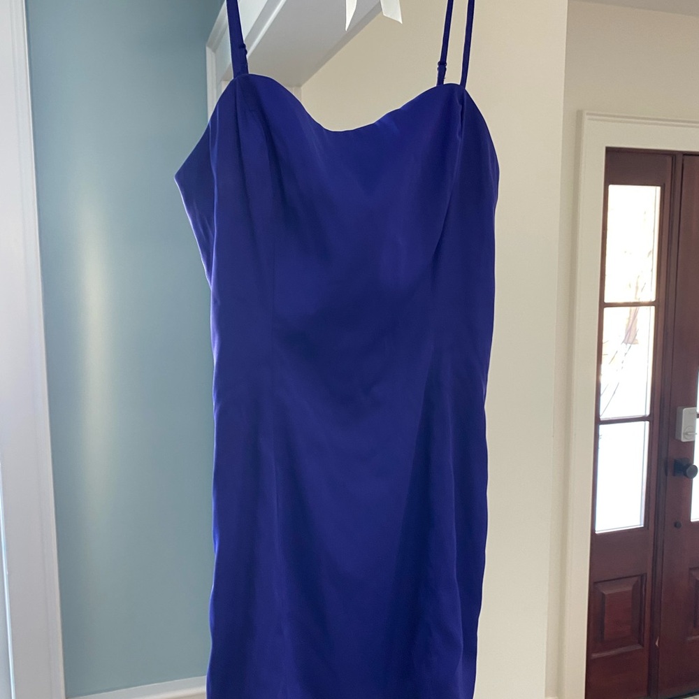 Aritzia Women's Mini Dress - Vibrant Blue